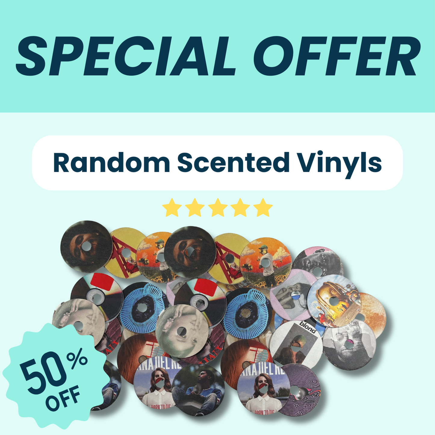 Random Scented Vinyls Pack