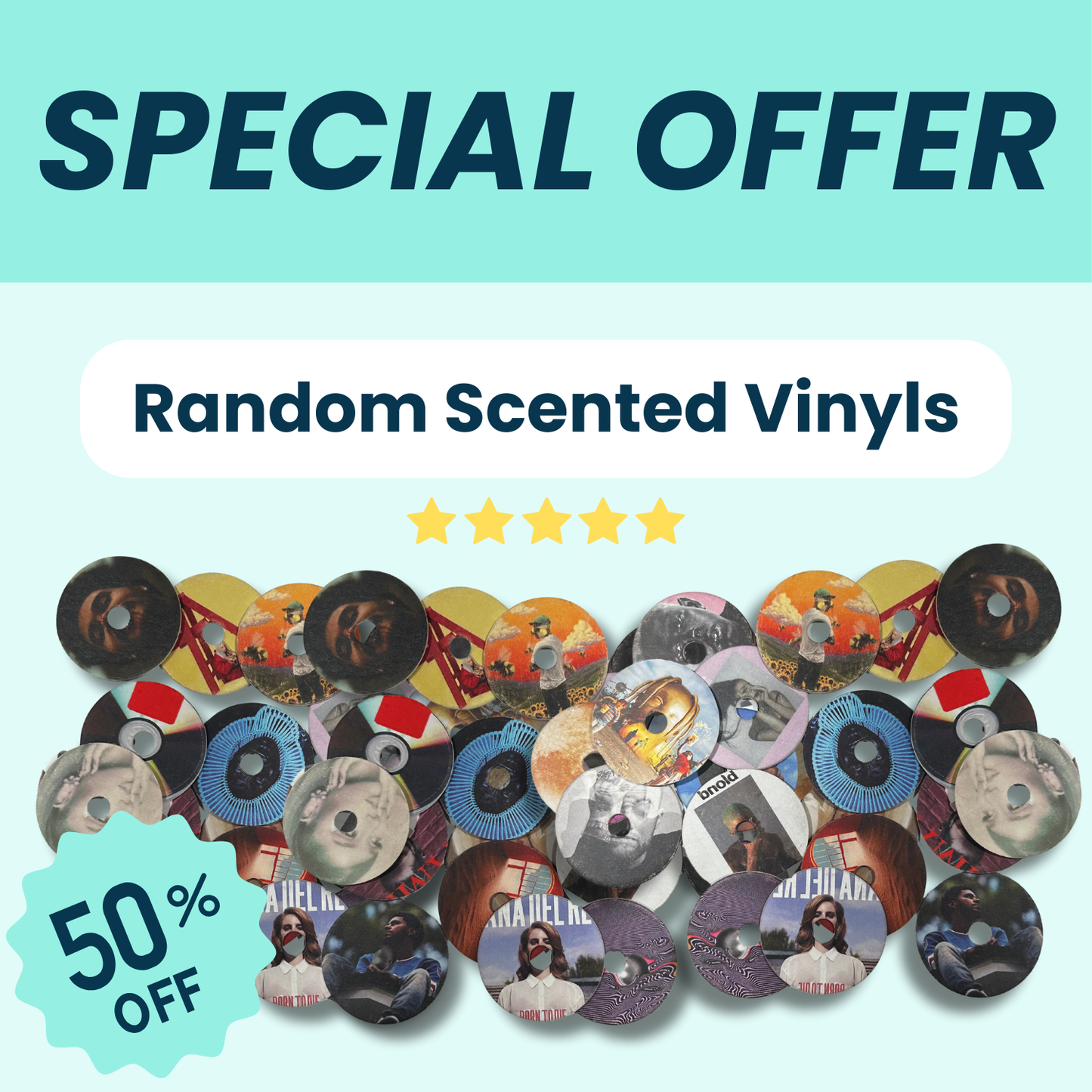 Random Scented Vinyls Pack