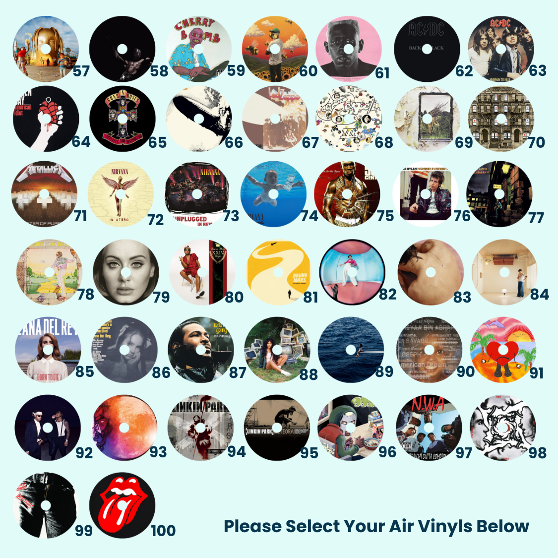 Pick your album